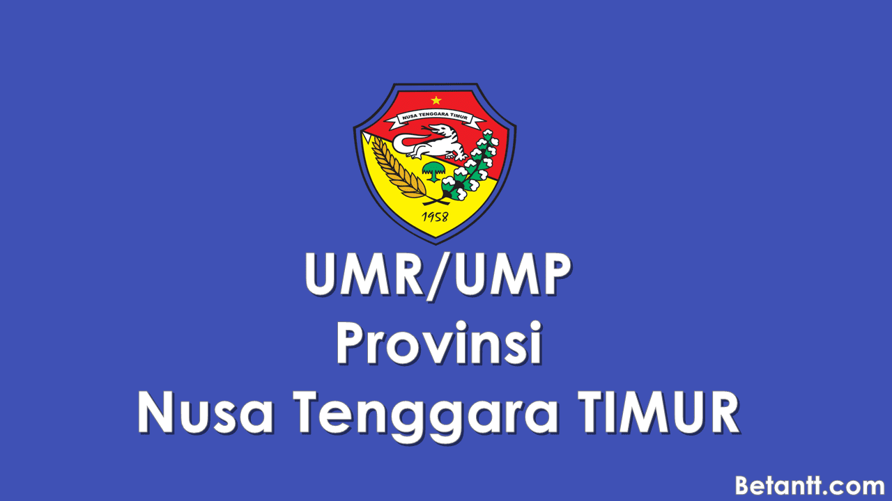 Data UMR-UMP Kabupaten-Kota se Provinsi Nusa Tenggara Timur