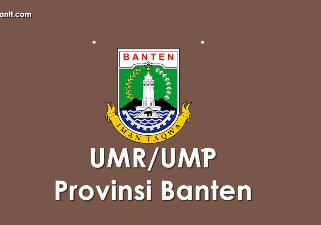Data UMP/UMR Kabupaten/Kota di Provinsi Banten 2021