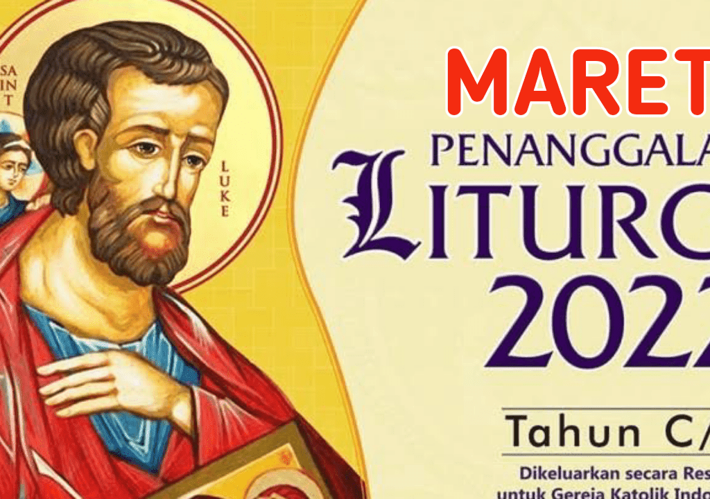 Kalender Liturgi Katolik Bulan Maret 2022