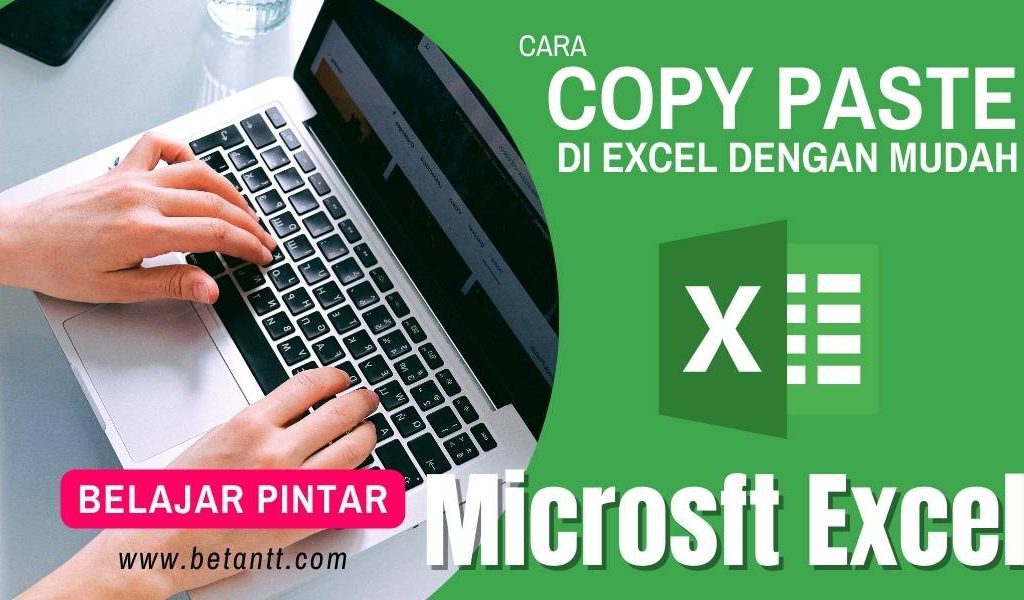 Cara Copy Paste di Excel